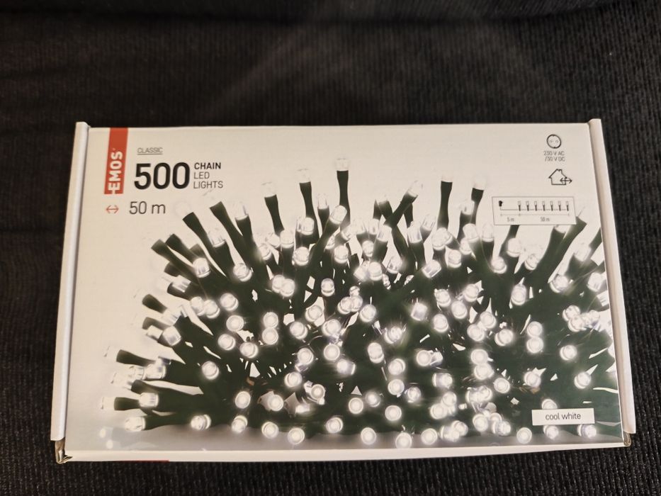 Luzes de natal exterior 50mts