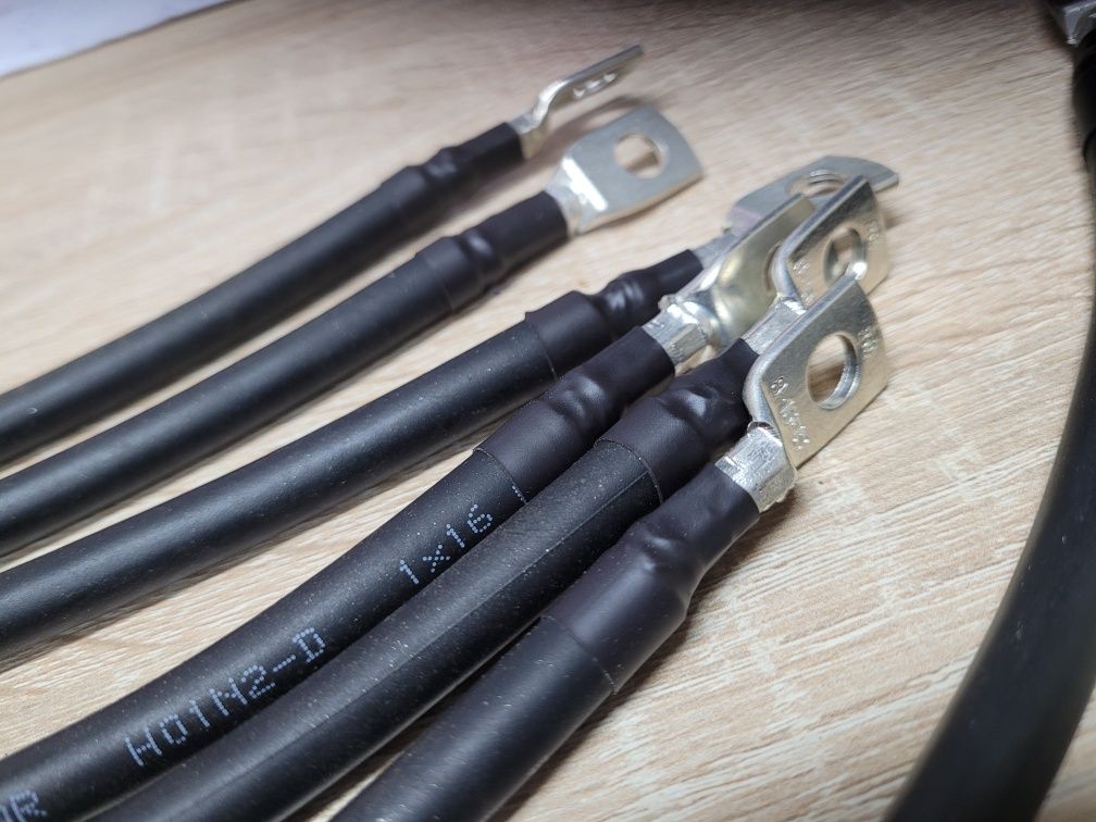 Przewody melex akumulatory do łączenia akumulatorów przewód 1x25mm2 m8