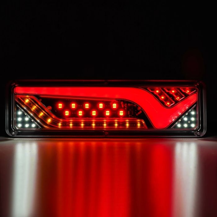 2 x lampa tylna na tył światło do naczepy przyczepy camping