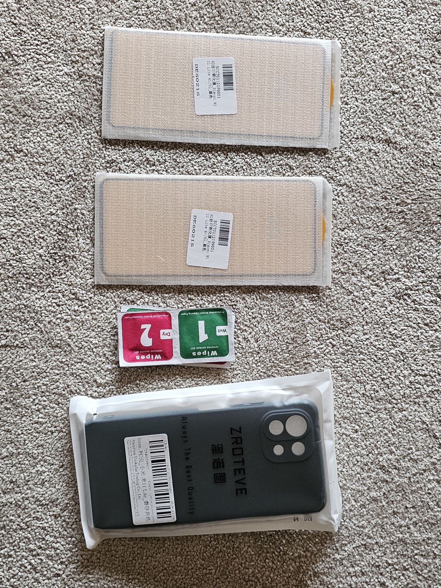 Xiaomi mi 11 lite pack de capa e vidros.