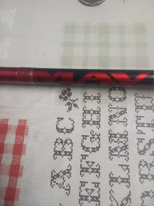 Cana de  pesca a bolonhesa de 8 melros  da marca Maver ótimo  estado7