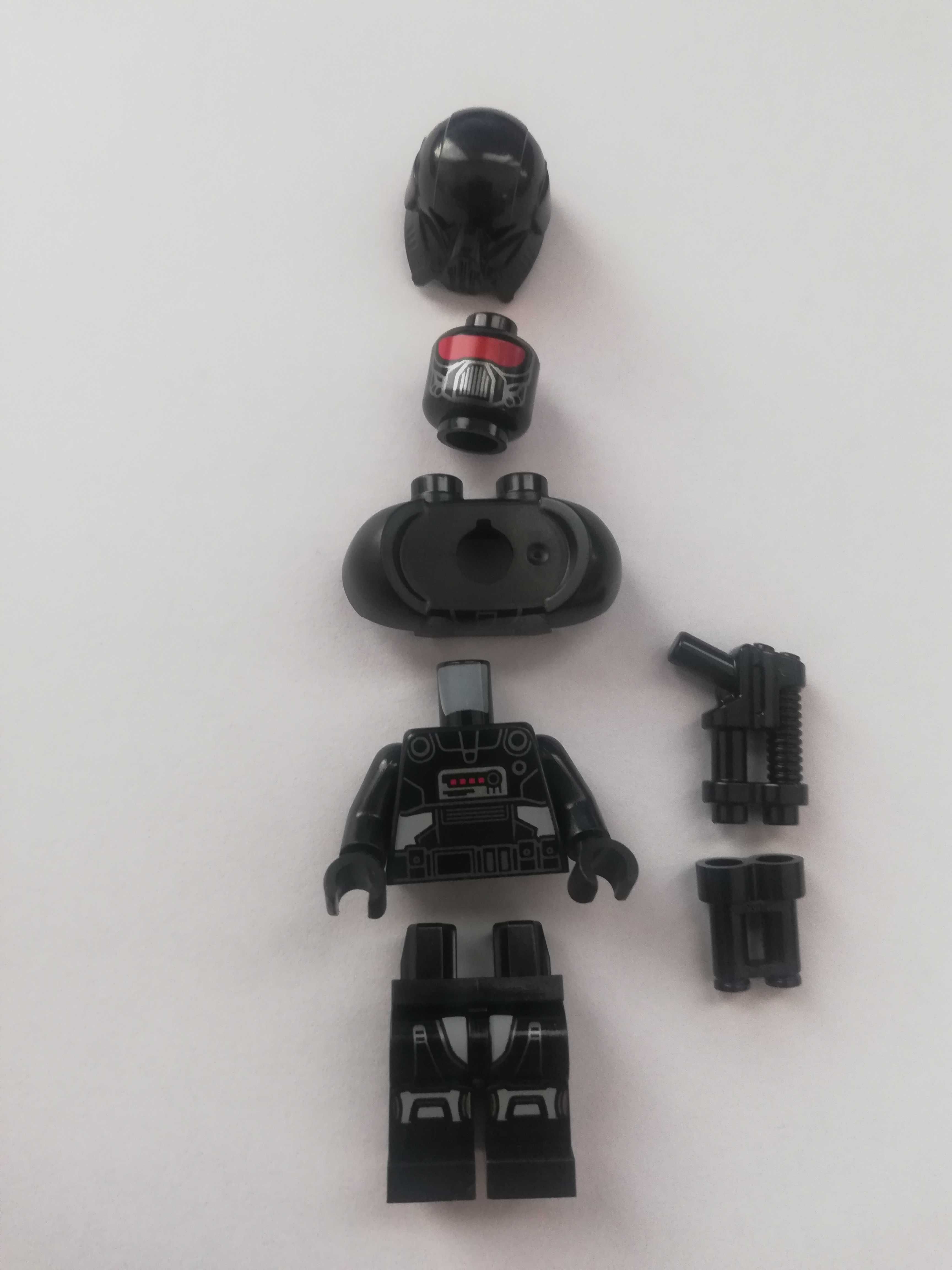 Nowa figurka Lego Star Wars sw1161 Dark Trooper z blasterem