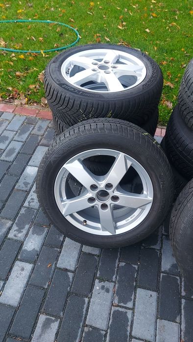 Alufelgi 5x112 felgi z oponami zimowymi  zima