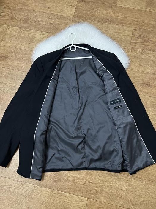 Оверсайз піджак блайзер жакет чорний батал великий розмір 52 54