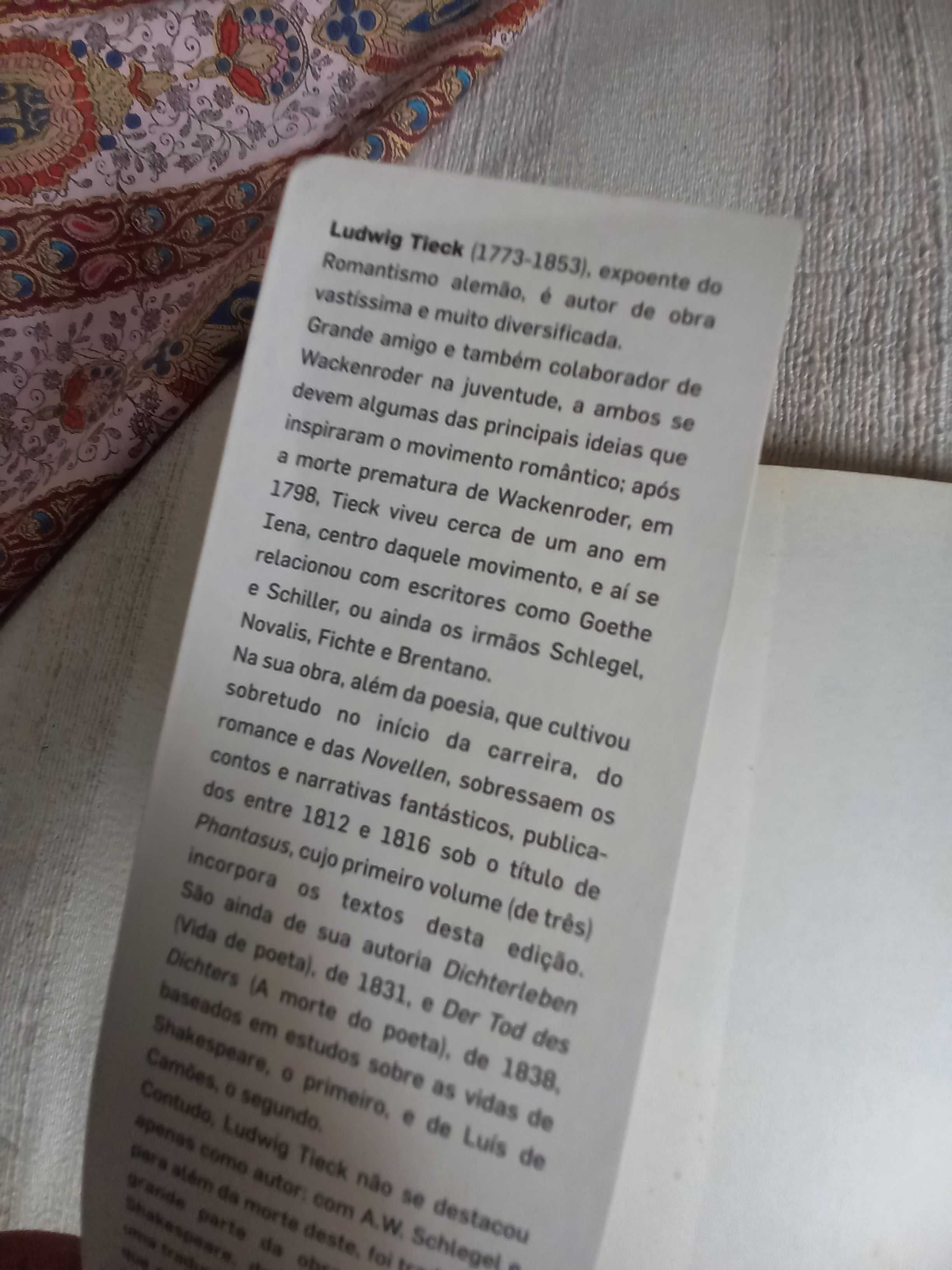 Ludwig Tieck 3 Contos Fantásticos edição Antigona