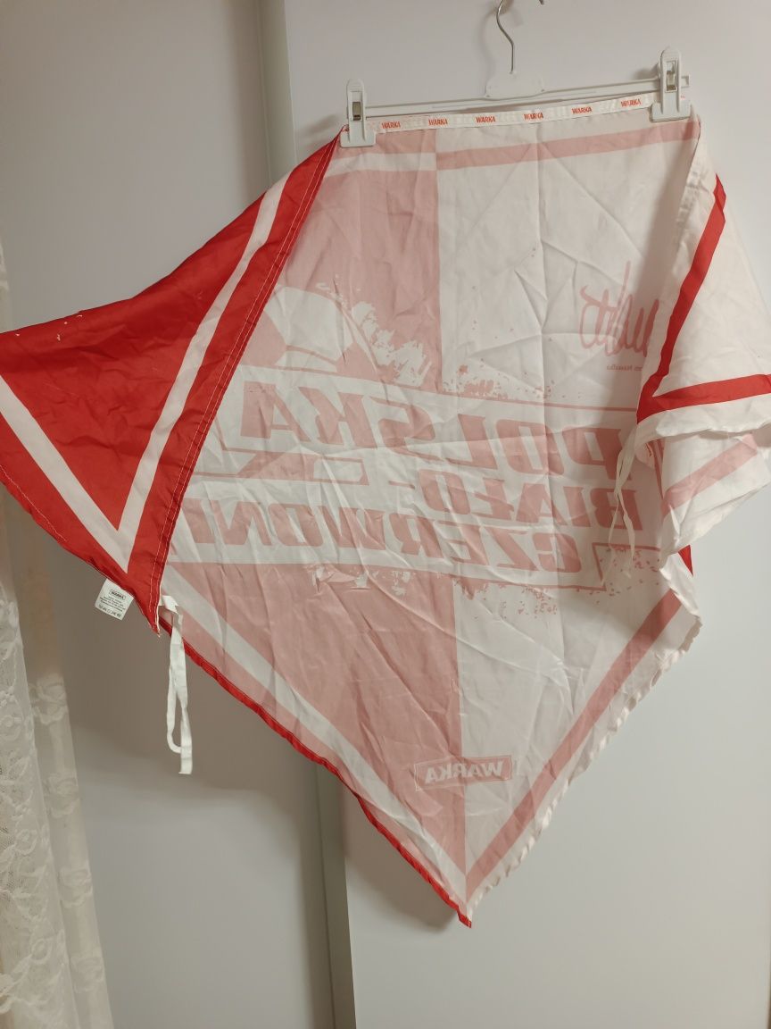 Flaga trójkątna Polska, 132 x 94 cm