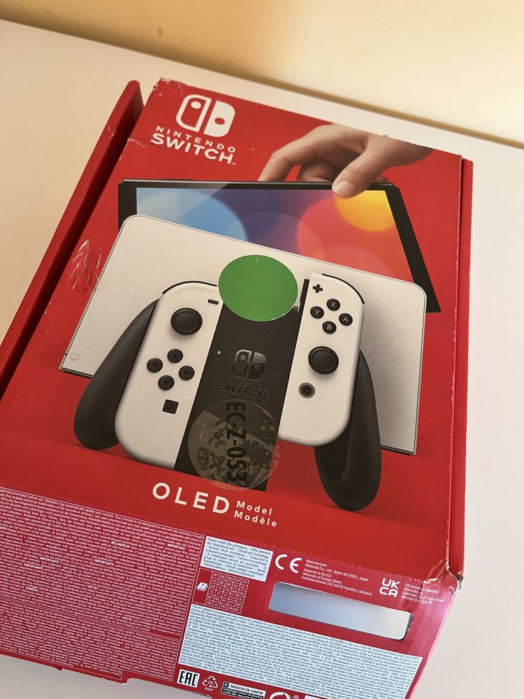 Nowy nintendo switch biały