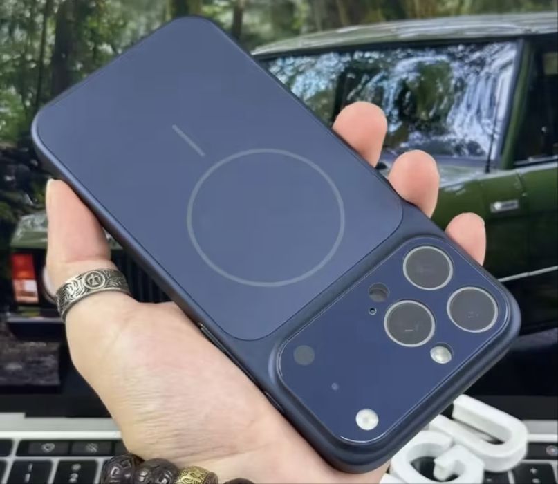 Чехол,накладка на Iphone 14-15 Pro max(имитация 17 Pro max