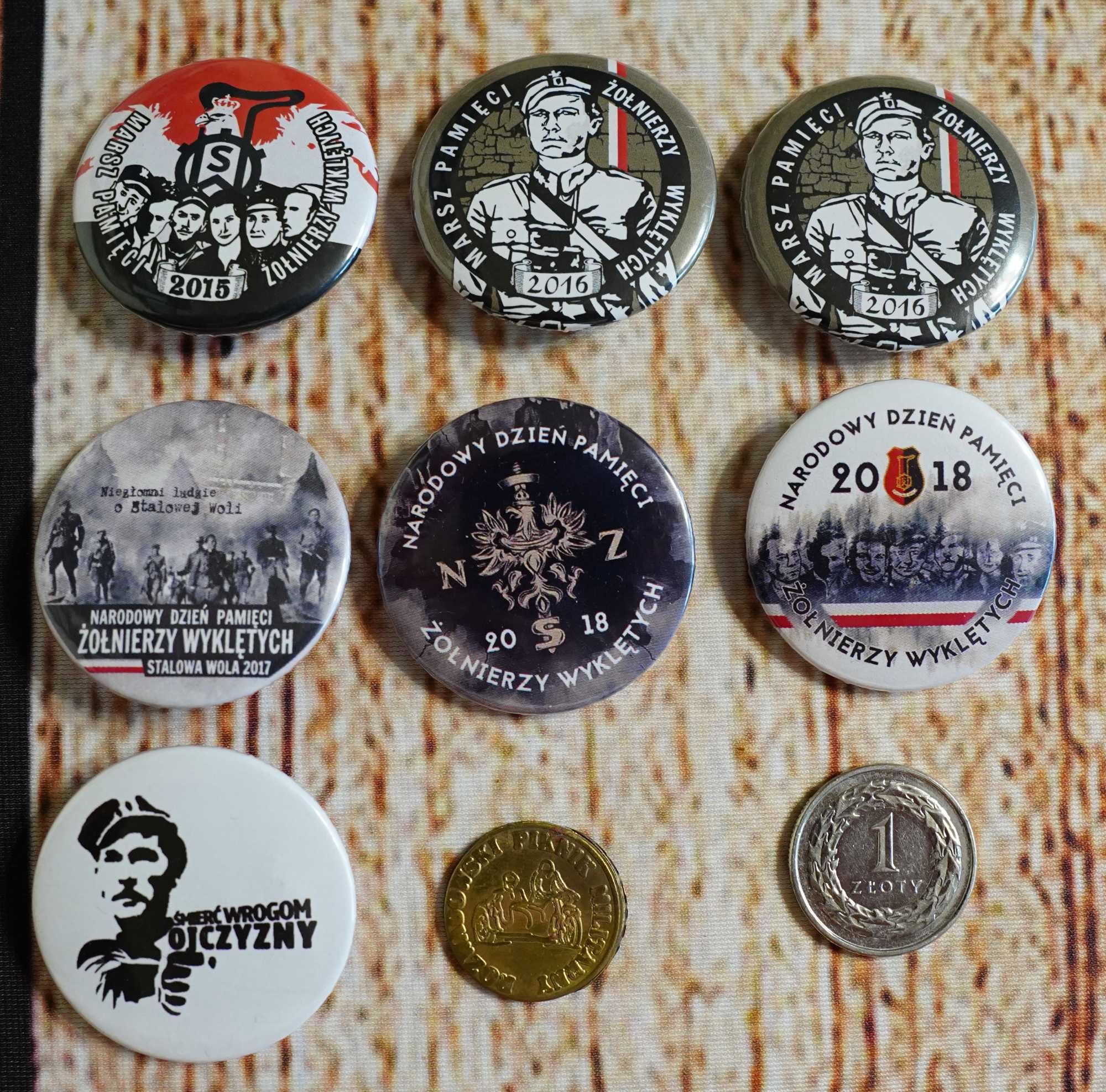 Stalowa Wola - wpinki z okazji Dnia Pamięci Żołnierzy Wyklętych