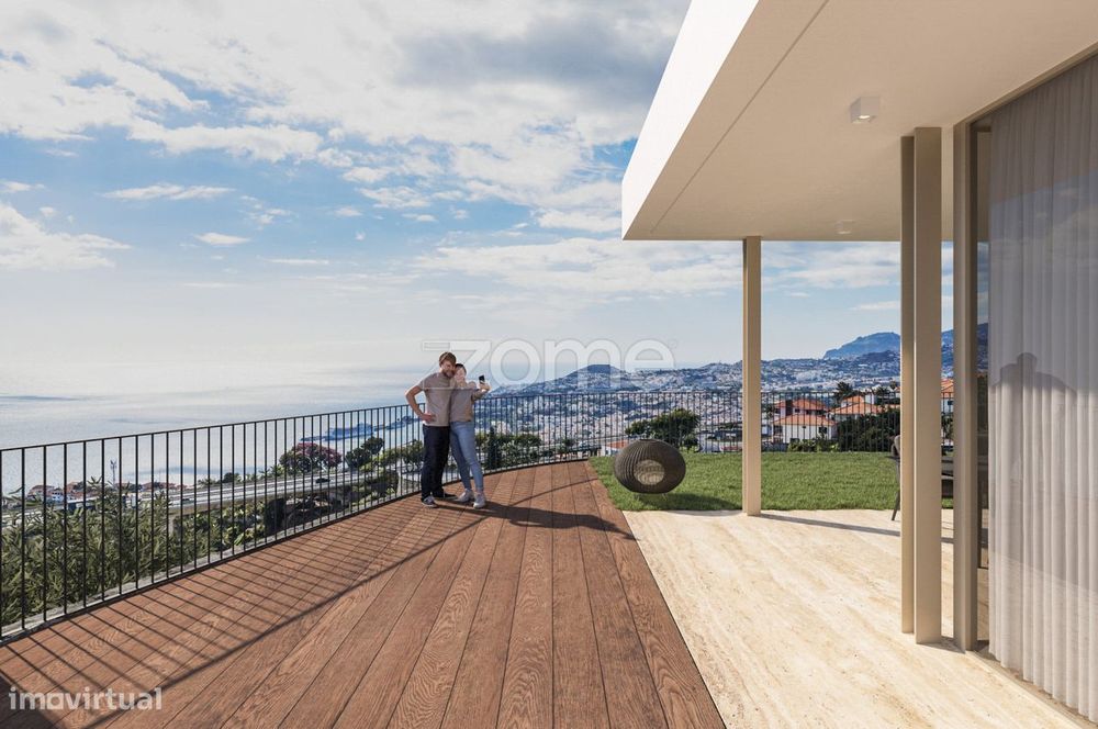Moradia Nova T4 com Vista Mar | Funchal – Madeira (em construção)
