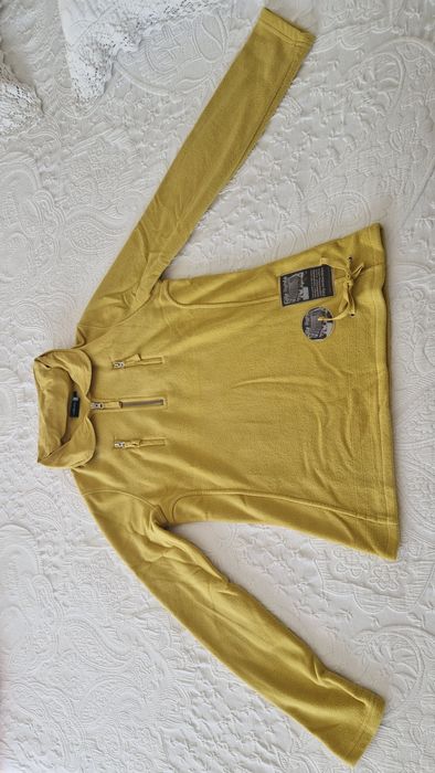 Camisola polar Quebramar, verde, tamanho S