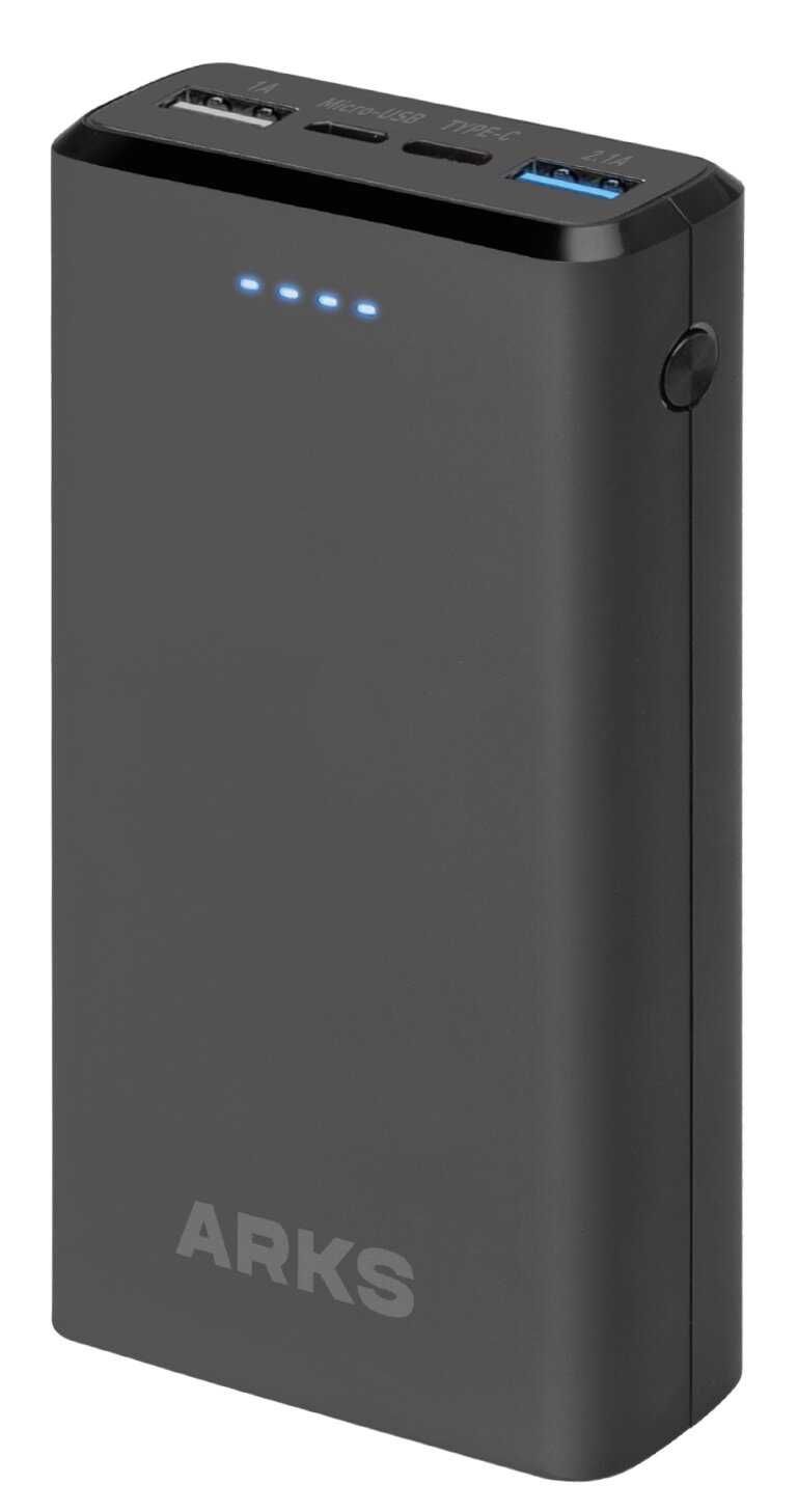 Зовнішній акумулятор Powerbank ARKS ARBB20000FASTK 20000 mAM