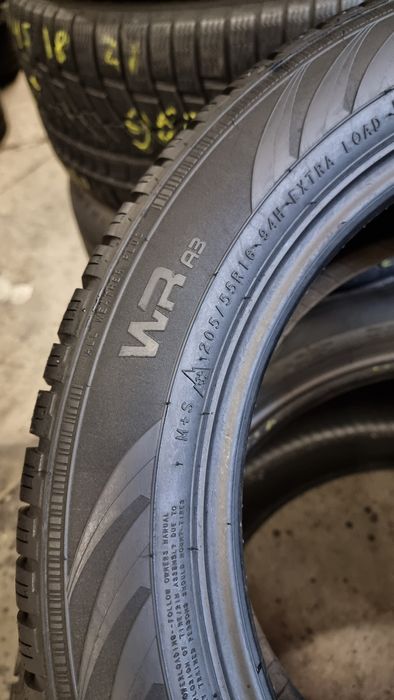 Шини Зимові 205х55хR16 Nokian WR A3 / 2 Шт НОВІ Шини Made In Finland