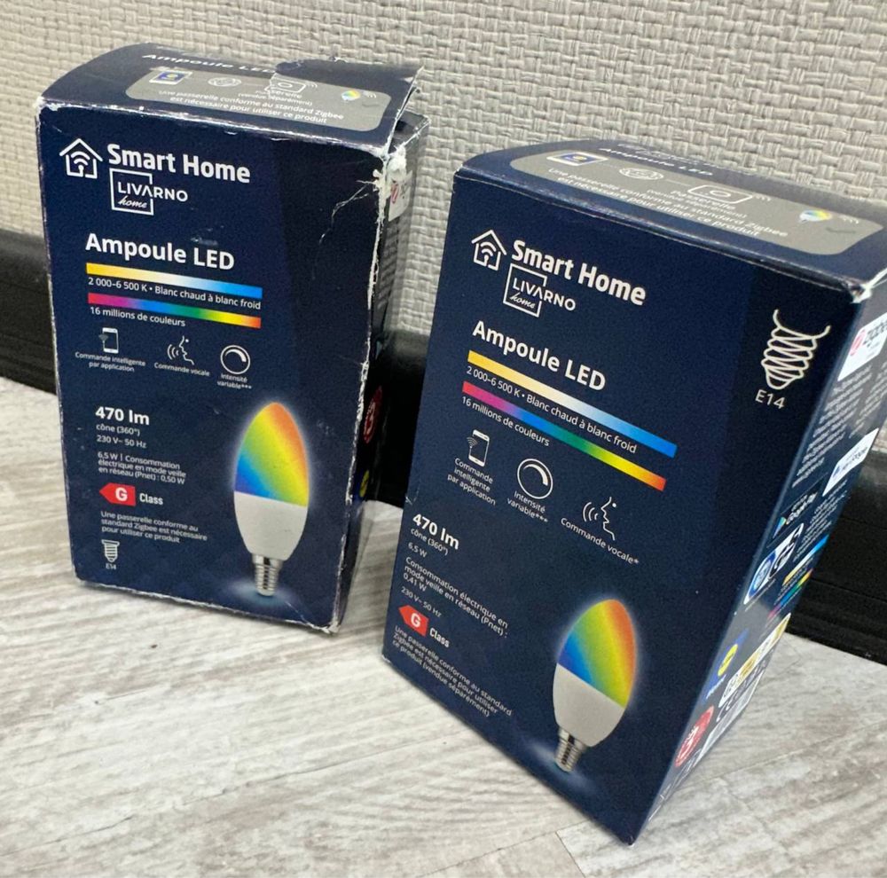Розумна світлодіодна лампа Zigbee Smart Home