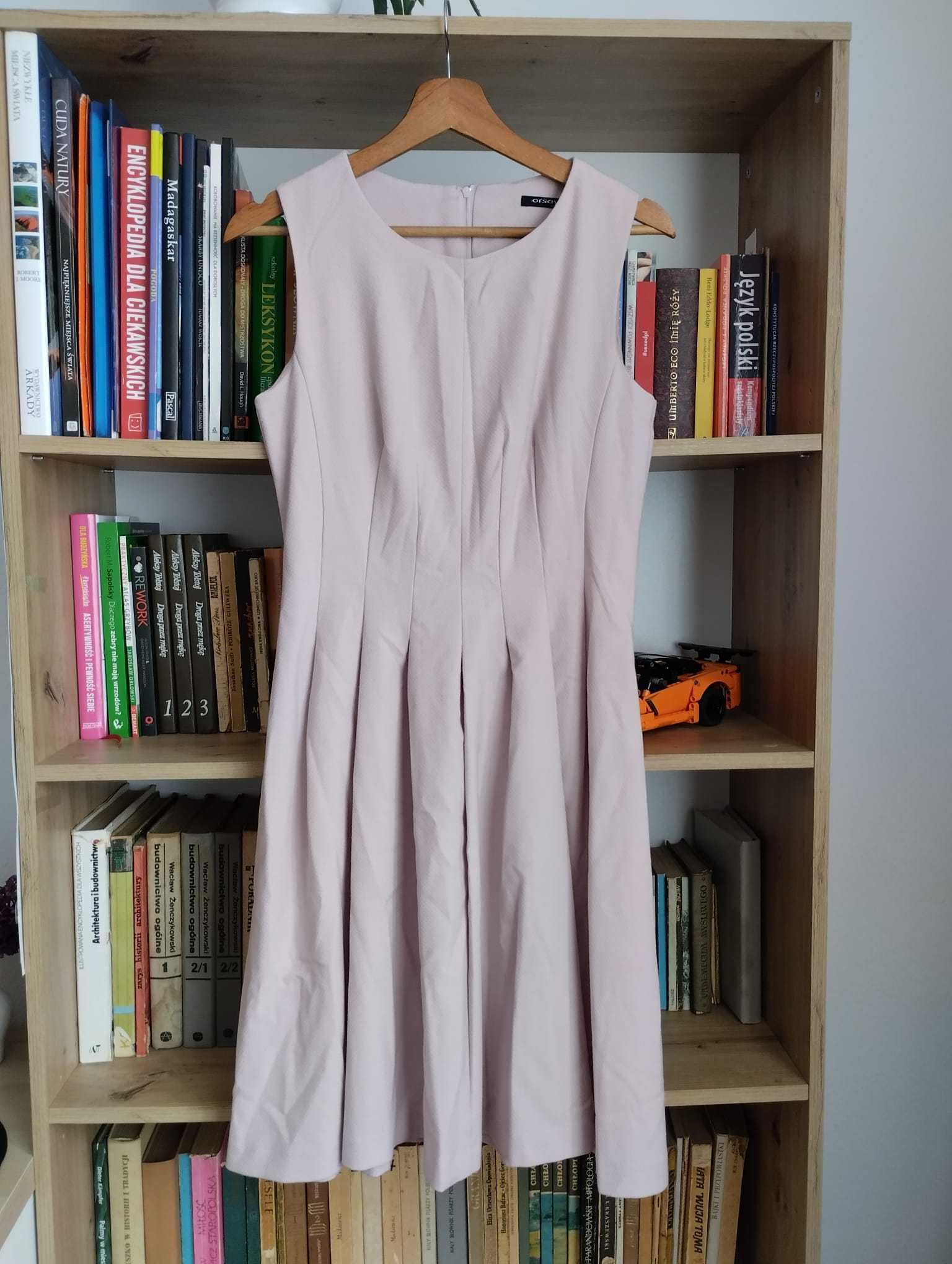Różowa sukienka Orsay, r. 38