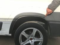 Fiat Ducato 2006+ Накладки на арки черные