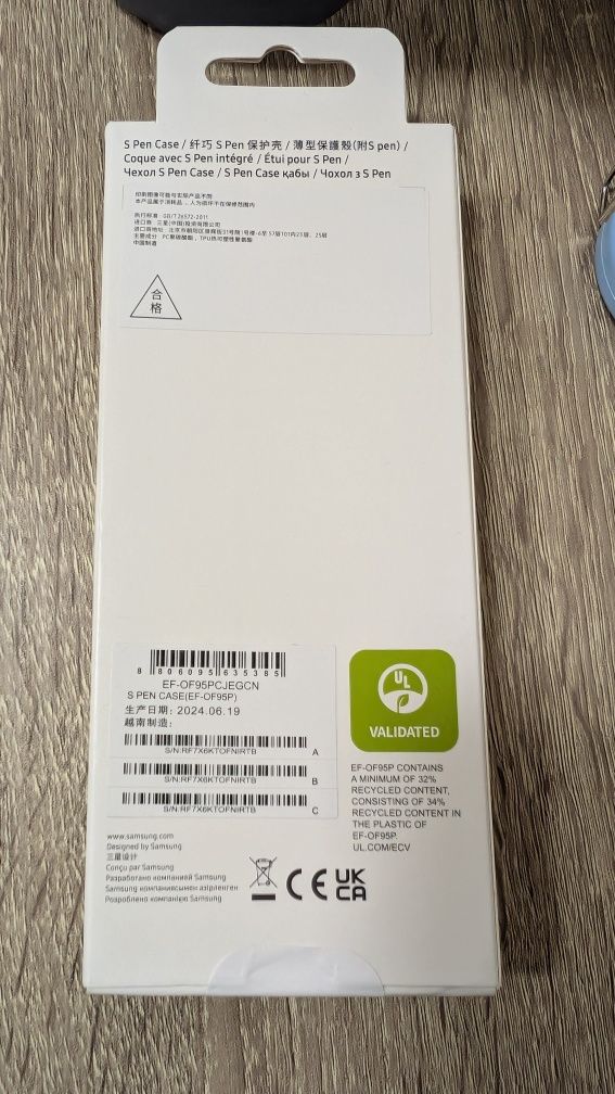 Оригінальний чохол Samsung Galaxy Fold 6, зі стілус