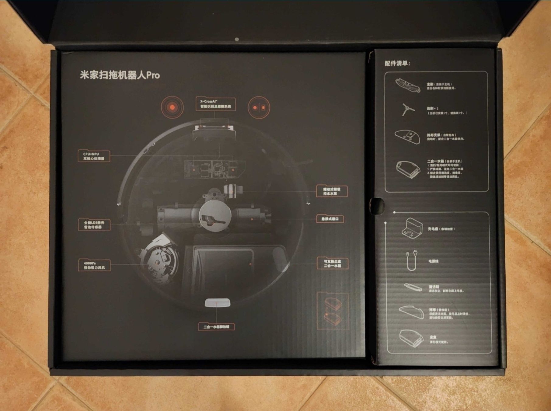 Aspirador/Esfregona Robô Inteligente Xiaomi Mijia Pro (MJSTS1)