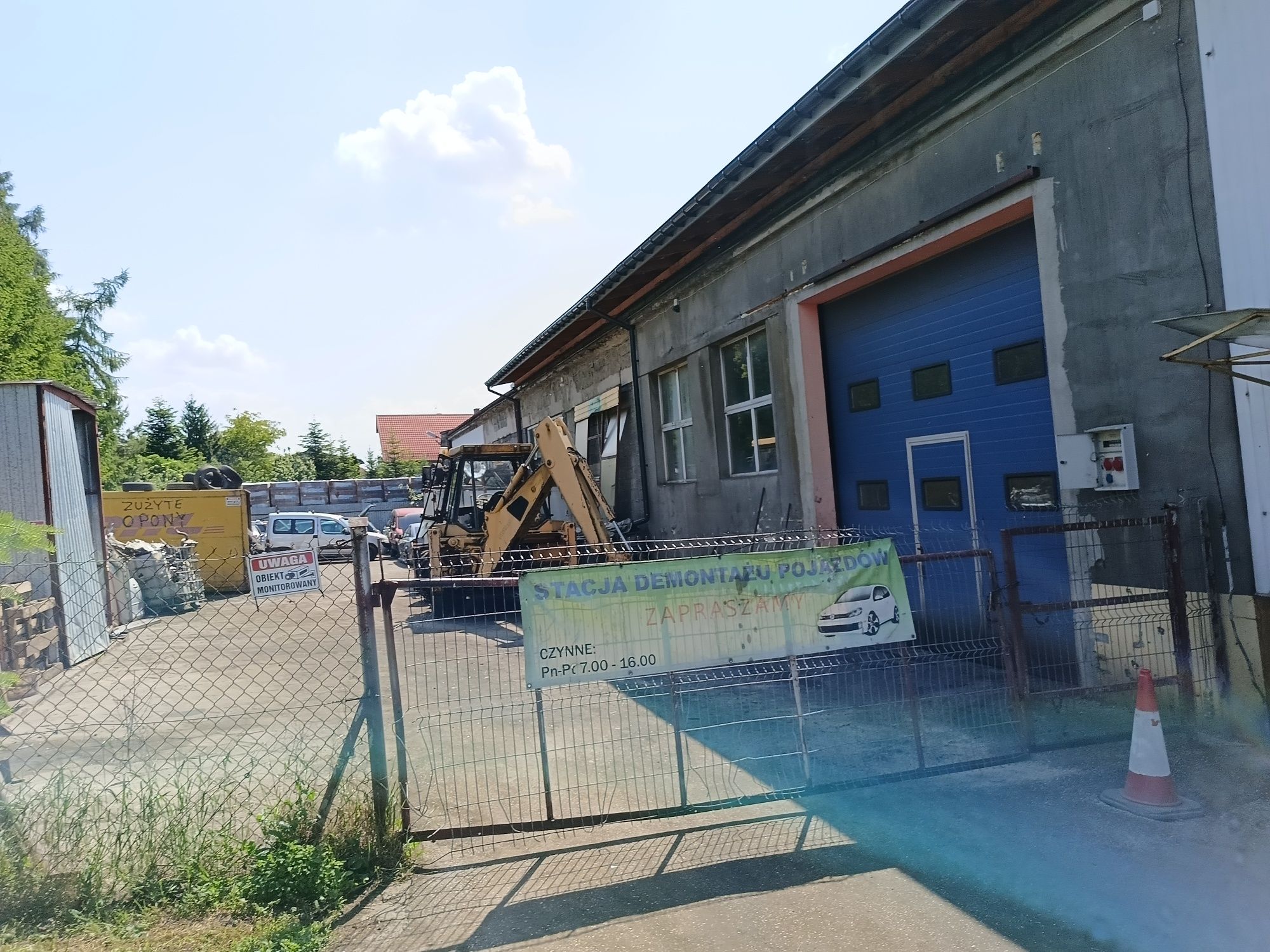 Sprzedam Stację demontażu pojazdów
