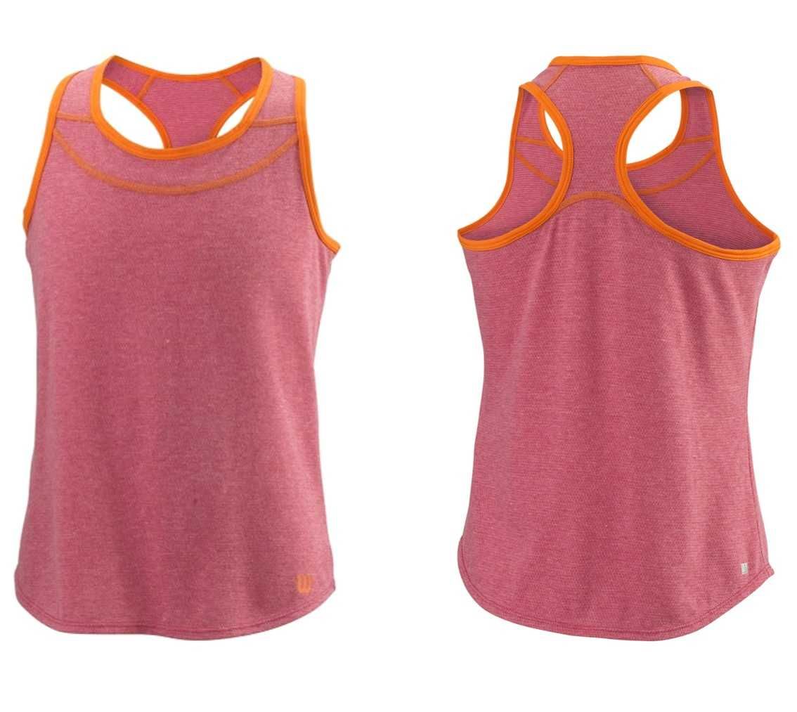 Camisola de ténis sem mangas para menina (Wilson, 12 anos)