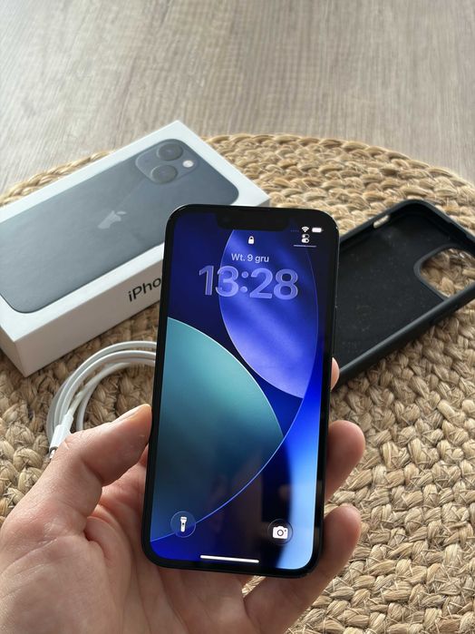 iPhone 13 mini 128GB – iSpot, zadbany, komplet + etui Quad Lock