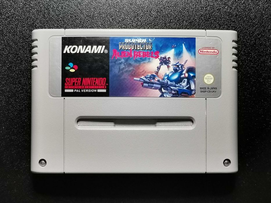Super Nintendo Super Probotector Alien Rebels