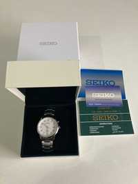 Relógio Seiko Neo Classic Kinetic SKA775P1 em Inox Original usado