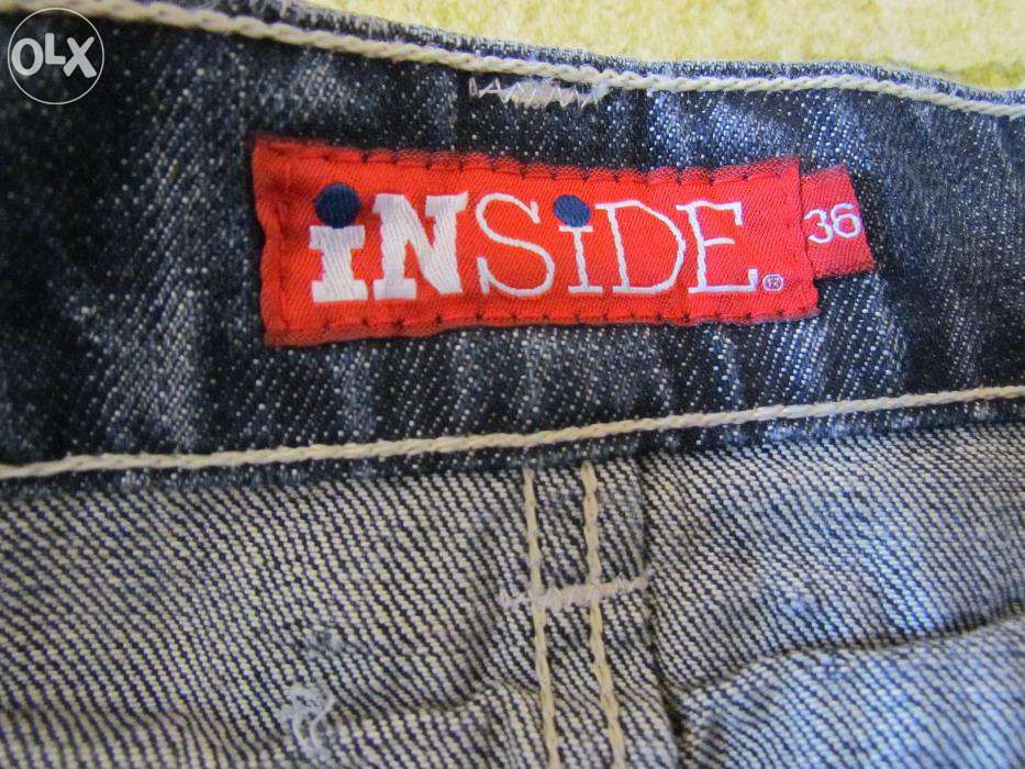Spódniczka mini ciemny jeans rozm 36