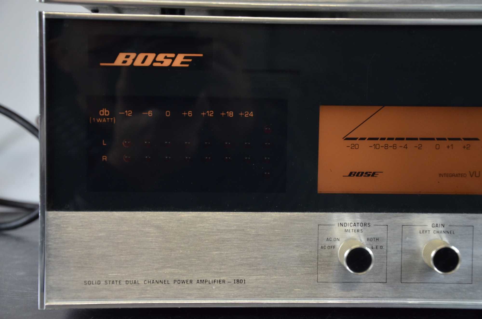 BOSE 1801 Znakomita końcówka mocy  przedwzmacniacz BOSE 4401 KOMPLET U