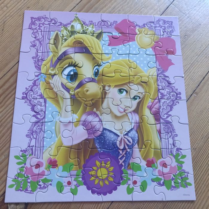 Puzzle Roszpunka, Arielka, Kopciuszek