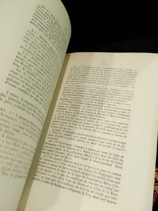Documents Relatifs à la Concession de Cette Ligne (1884)