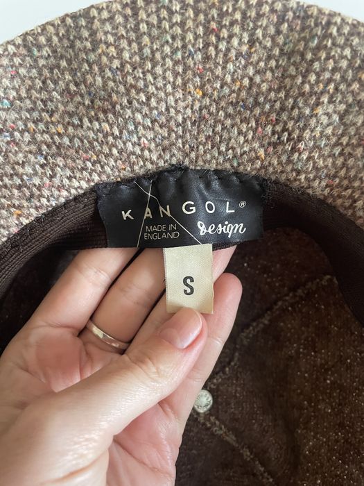 Вінтажний капелюх шляпа панама kangol з твіду та вовни англія