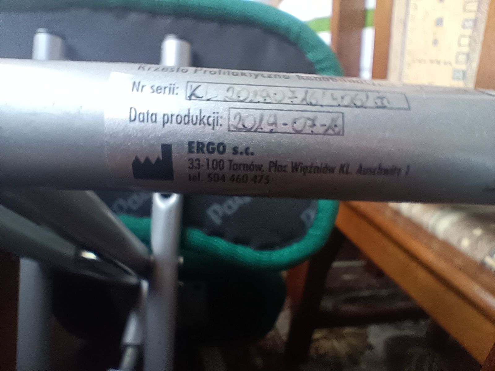 Klękosiad krzesło rehabilitacyjne Ergo