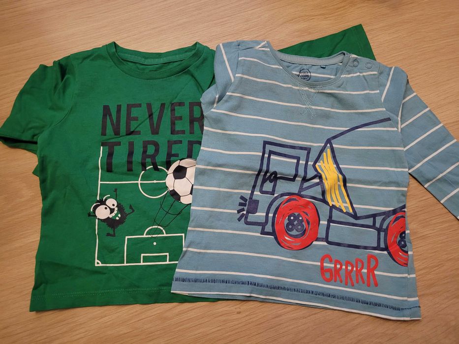 Bluzka z długim rękawem rozmiar 92 cool club