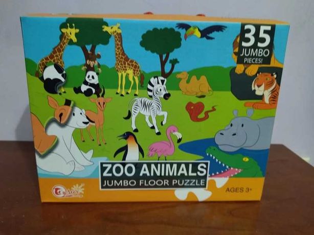Puzzlr zoo animais para crianças