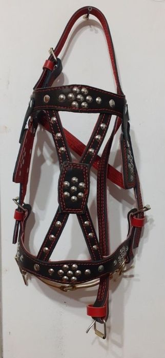 Упряж на коня! Вуздечка Шлея Наритник Віжки Посторонки Кантарка