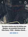 Terreno 20.000m2/Medas/ Gondomar.