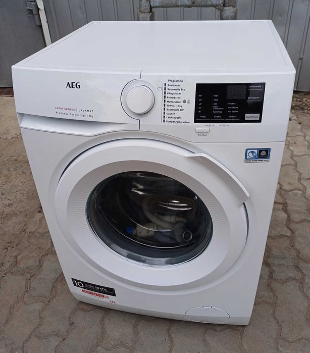 Пральна машина AEG L6FB54488 8кг 1400 об А+++ 6000 Series ProSense