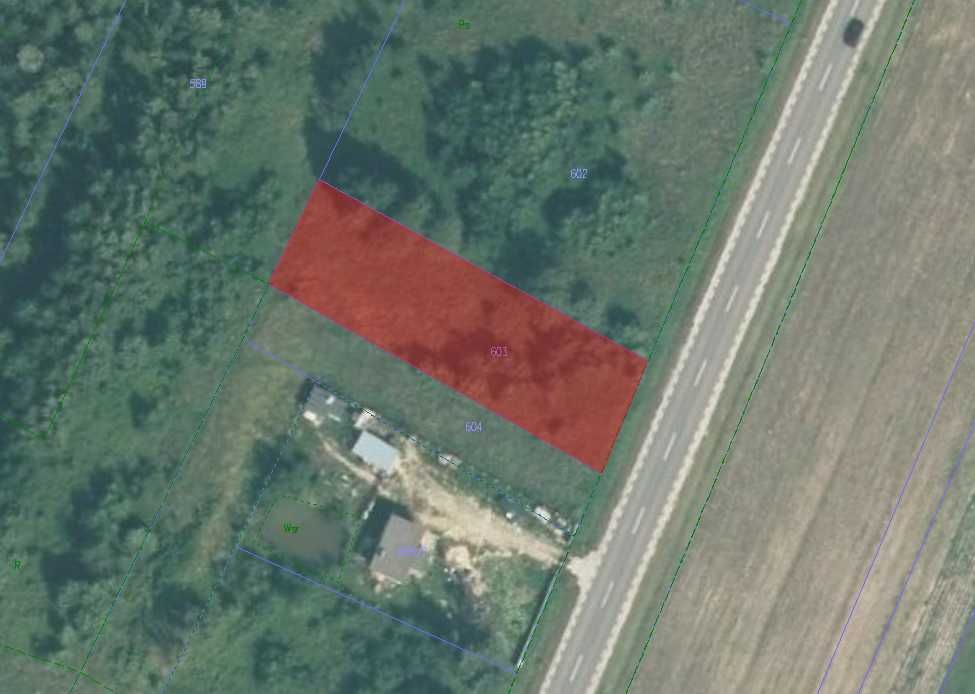 Działki Dąbrówka Warszawska koło Radomia