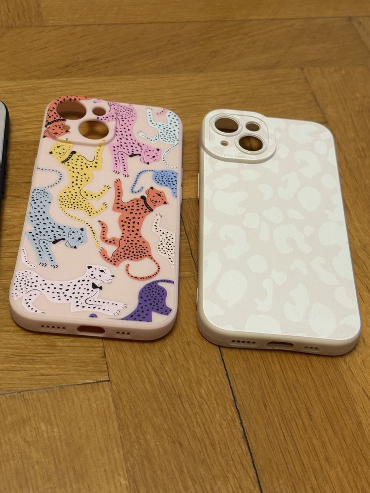 Zestaw 4 etui Iphone 15 nowe