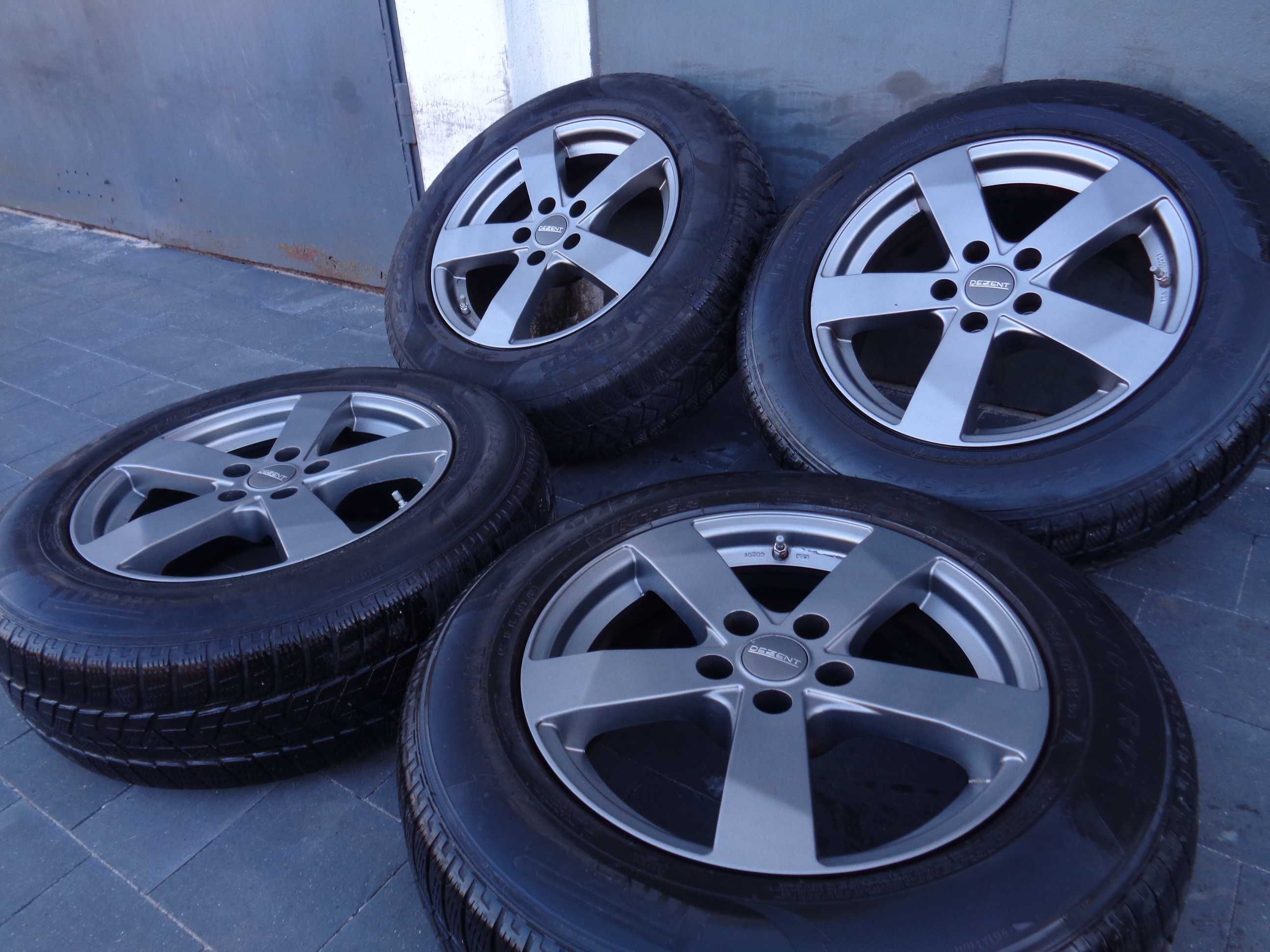 Alufelgi 17 DEZENT TD 5x114,3 Toyota Lexus Hyundai Kia Nissan, opony