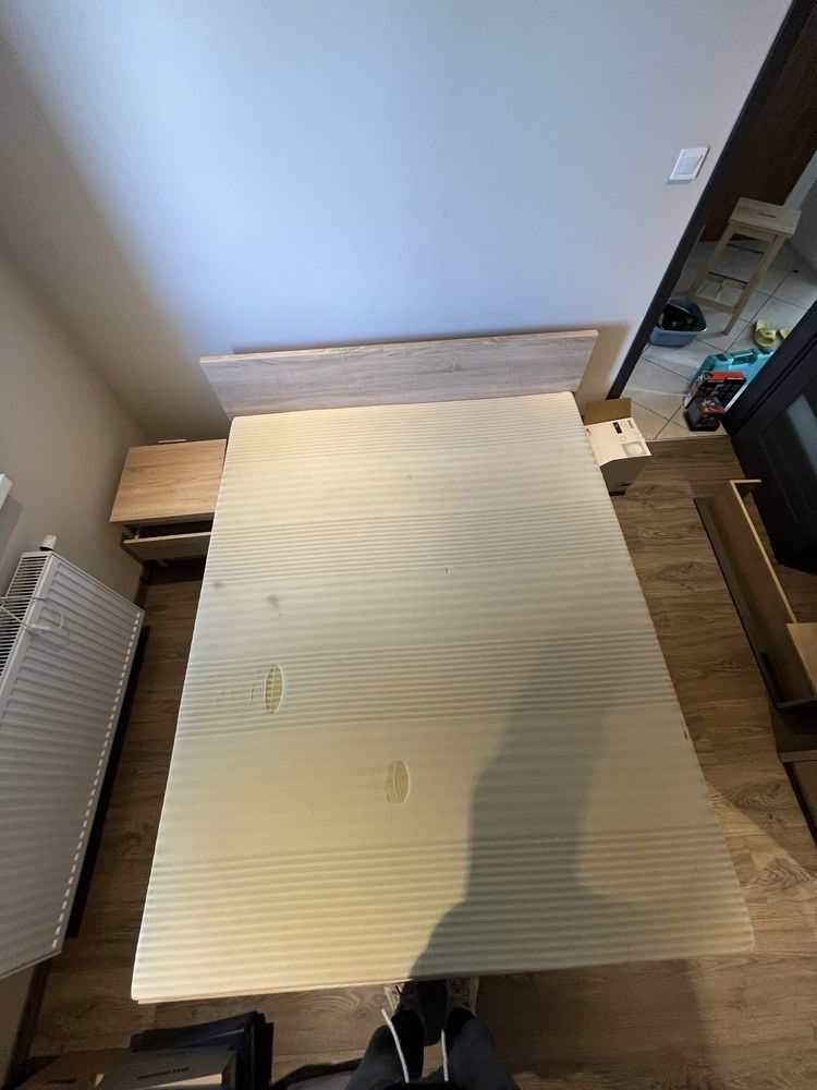 Materac piankowy 160 x 200 cm dwuosobowy