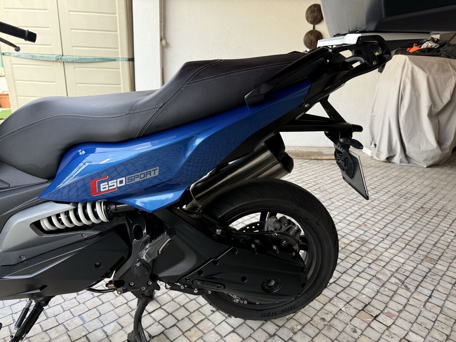 BMW C650 sport de 2020 com muitos extras