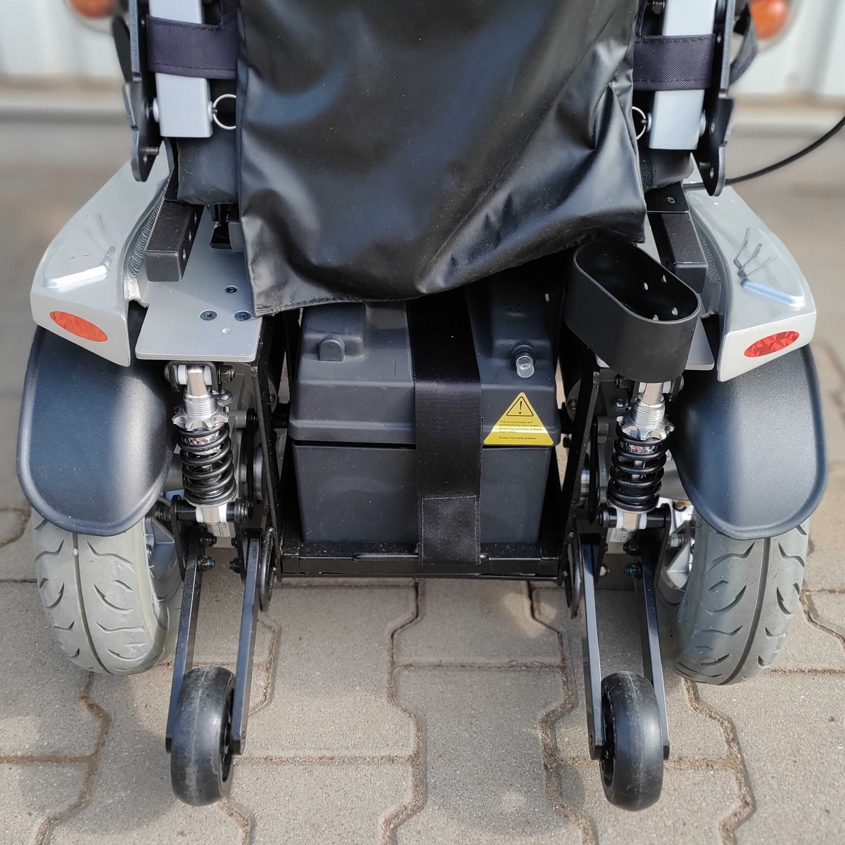 Wózek inwalidzki elektryczny Airide Go Excel + nowe akumulatory
