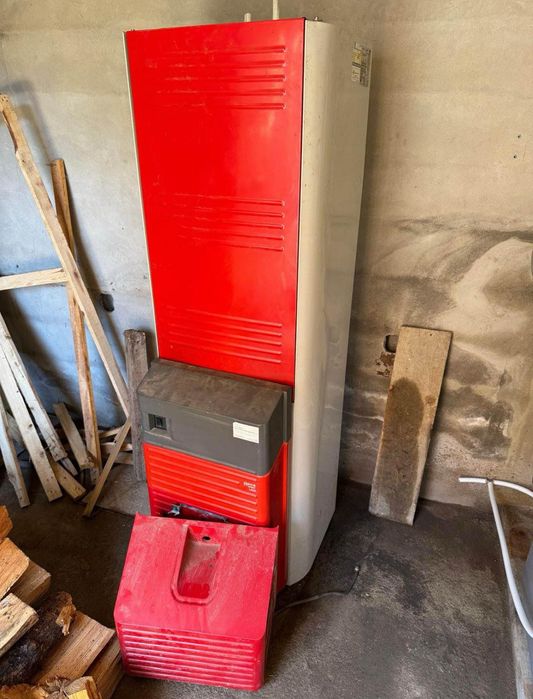 Caldeira aquecimento gasóleo + depósito