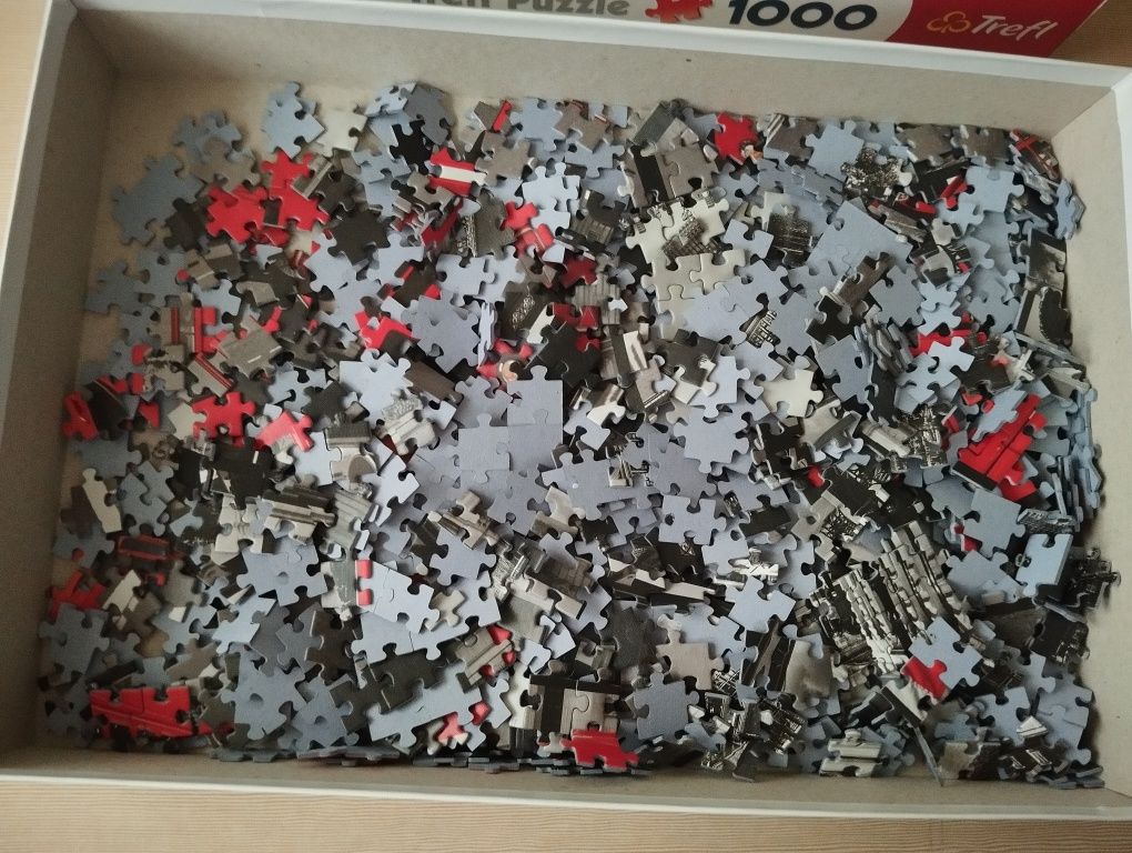 Puzzle 1000 Londyn kolaż Trefl