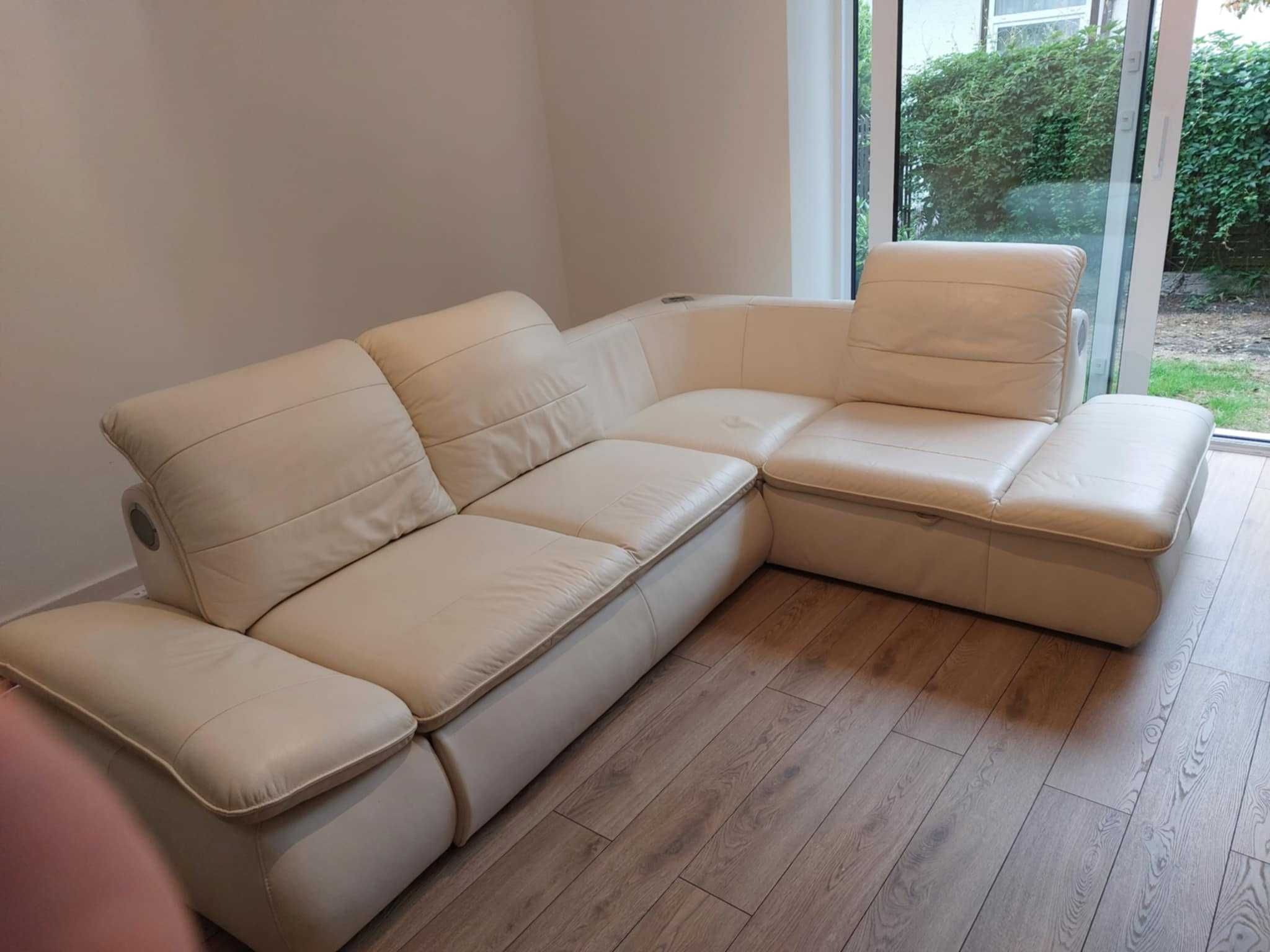 Kanapa narożna SONO skórzana marki GALA COLLEZIONE.