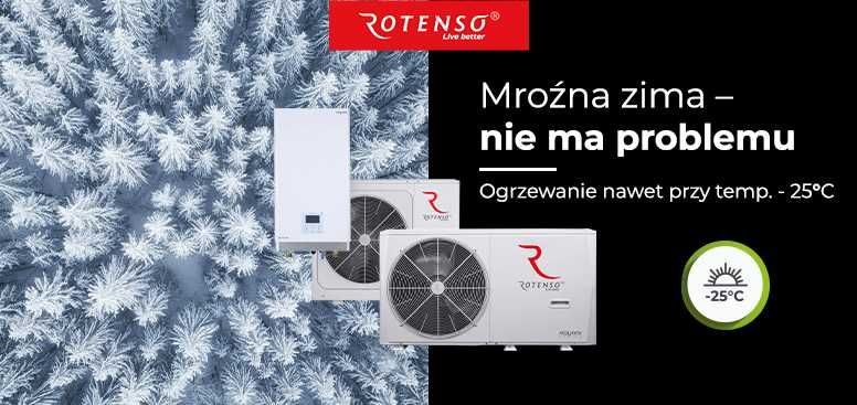 Pompa ciepła ROTENSO Aquami Split 12kw