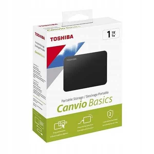 NA LEWARA nowy dysk przenośny TOSHIBA CANVIO Partner 1TB HDD