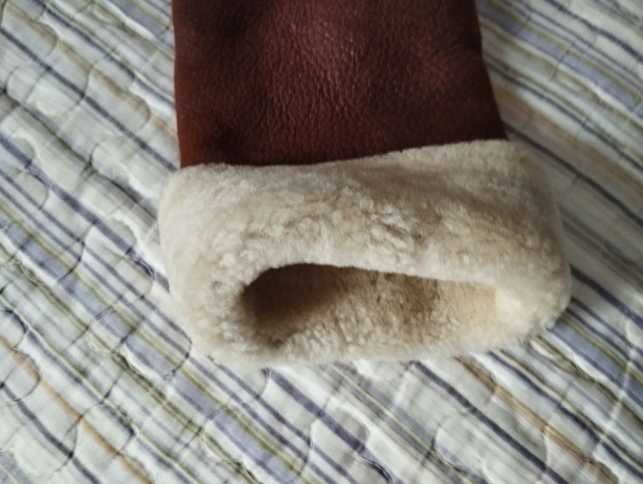 Натуральна шкіра ,дублянка на зріст 162 см